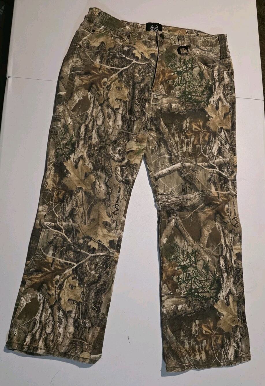 Realtree Camo Pants Mens 32x30 Hunting Outdoor Cargo Camouflage